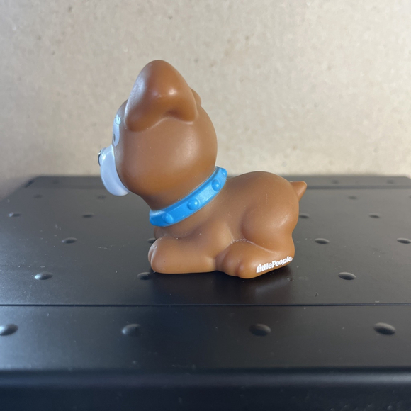 Fisher Price Little People Sweet Sounds Home dog puppy k9 Blue Collar-2016 - Picture 2 of 6